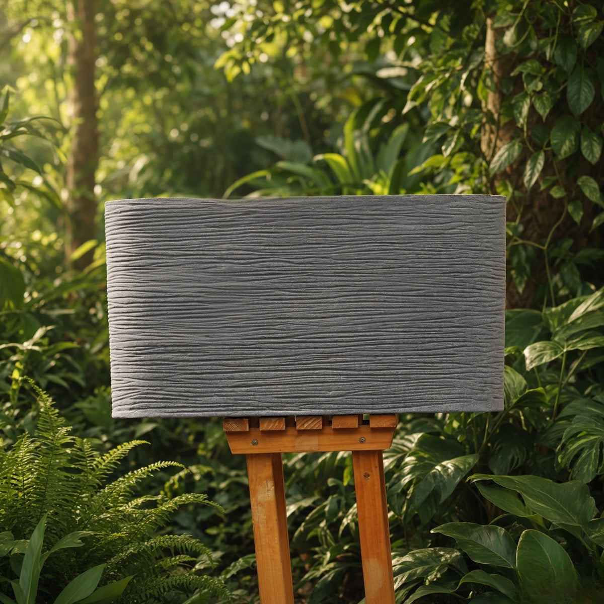 26-Inch Textured Rectangle Planter